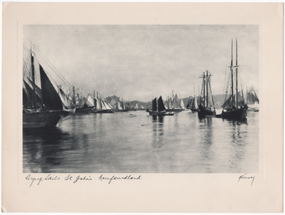 Drying Sails, St. John's, Newfoundland